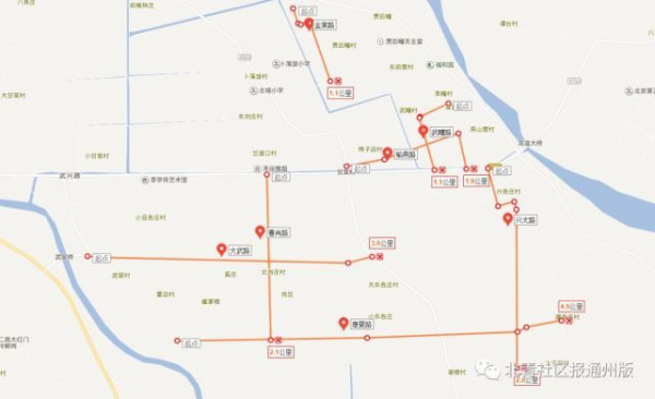 計劃投資大修的道路主要集中在潞城鎮南部地區